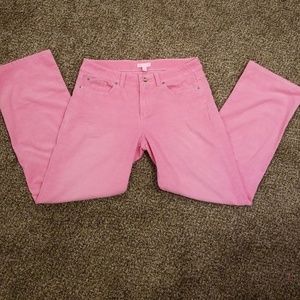 Lilly Pulitzer soft pink cords size 6 GUC
